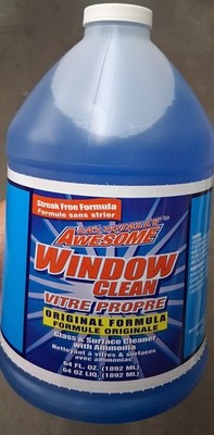 LA's Totally Awesome Window Clean Liquid Streak Free Glass Surface 64 fl oz