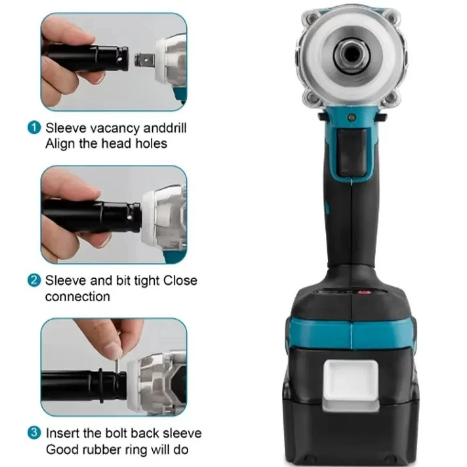 Makita DTW285 18V BL LXT Cordless Li-ion Brushless Impact Wrench - Image 4 of 4