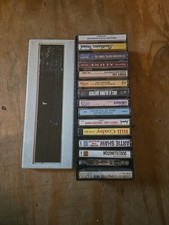 Cassette Tape Lot Of 16 And Case