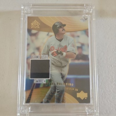 Rafael Palmeiro Jersey Fusion 2022 Game Used Swatch Orioles