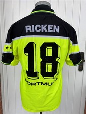 Nike BVB Borussia Dortmund Fußball Trikot #18 Ricken 1997/1998 Gr. S