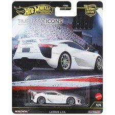 1:64 Hot Wheels Premium 2025 Icônes Intemporelles - JBK57 Lexus LFA Coupé Blanc