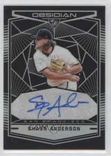 2019 Panini Chronicles Obsidian Shaun Anderson #OA-SA Auto 0b0