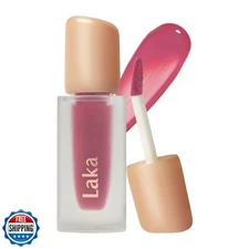 Laka Fruity Glam Tint, 4.5g/0.15 oz., Glowing Lip Stain with Wide Color Spect