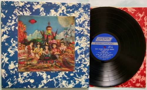 ROLLING STONES - THEIR SATANIC MAJESTIES -STEREO LP 1st PRESS (1967) LONDON NPS2