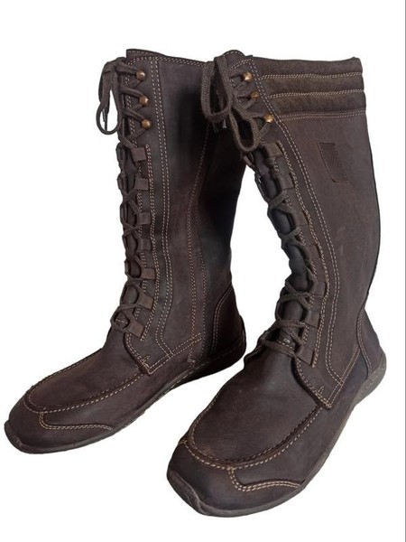 Women Daniel Hechter Boots Brown Leather 42