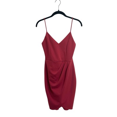 lulus red bodycon dress Forever Your Girl Rust Sleeveless Women's size Small 4 6 The Dos and Don'ts Goan architecture Machine Wash Cold Size:Boys Slim 12