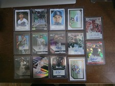 14 MLB Autograph Lot - Pablo Lopez YG Auto, Gunnar Hoglund, Campusano RC, Puk