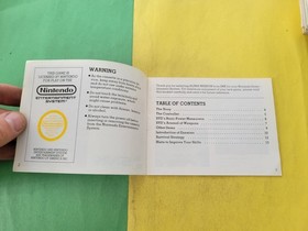 Alpha Mission Instruction Manual Booklet NES Nintendo Authentic SNK