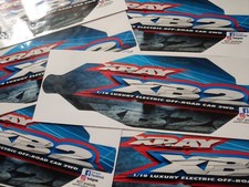 XRay chassis skins/wraps XB2, XB4 2018-2025