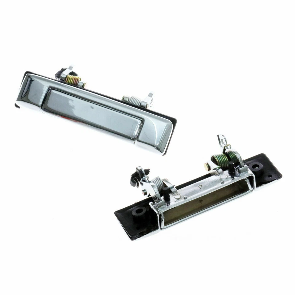 Par de manijas de puerta cromadas para Toyota Corolla 1979-1987 KE70 KE72 KE75 TE71 TE72 Foto 4 de 4