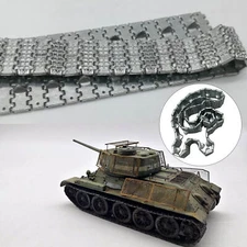 Metal 1/35 Scale Track Link Pins DIY Kit for All T-34/85 Tank Model Accessories