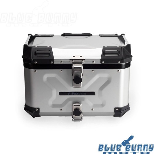 42L Rear Top Case Luggage Box w/Mount Plate Bracket Kit For Harley Pan America - Picture 10 of 11