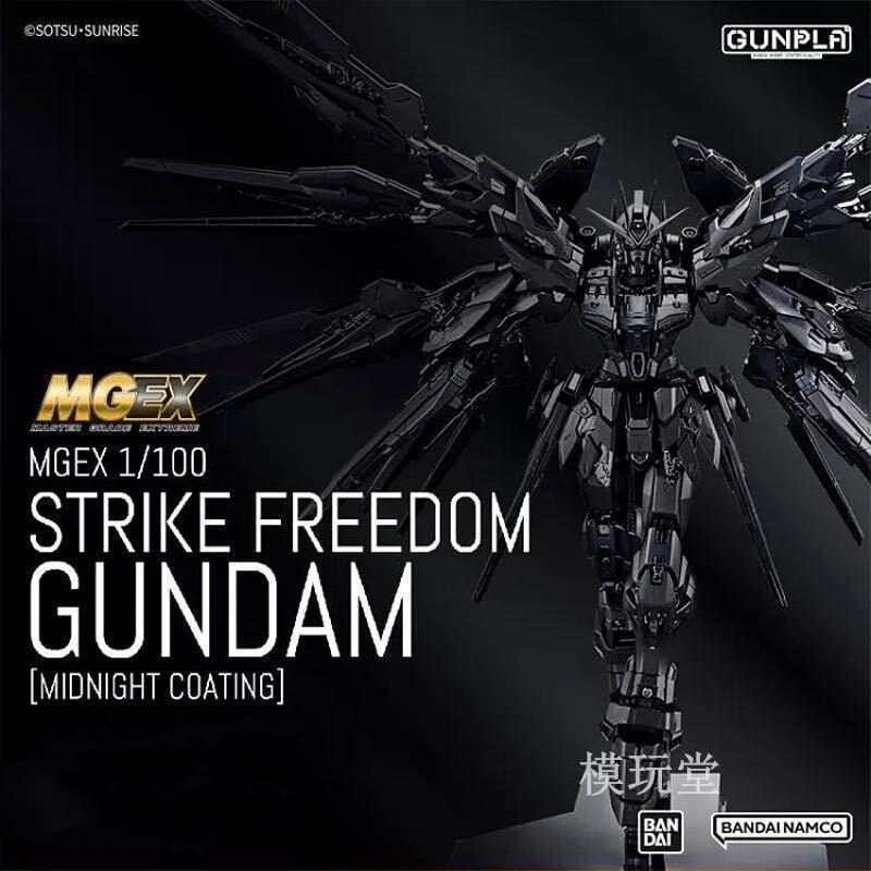 【マキシムさま】ストライクフリーダムMGEX Midnight coating MGEX 1/100 Strike Freedom Gundam [MIDNIGHT COATING