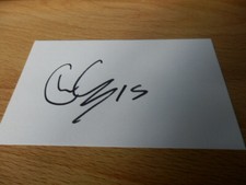 CHARLIE COOPER  - ACTIVE / RETIRED PLAYERS - ALL LEAGUES -AUTOGRAPHED CARD
