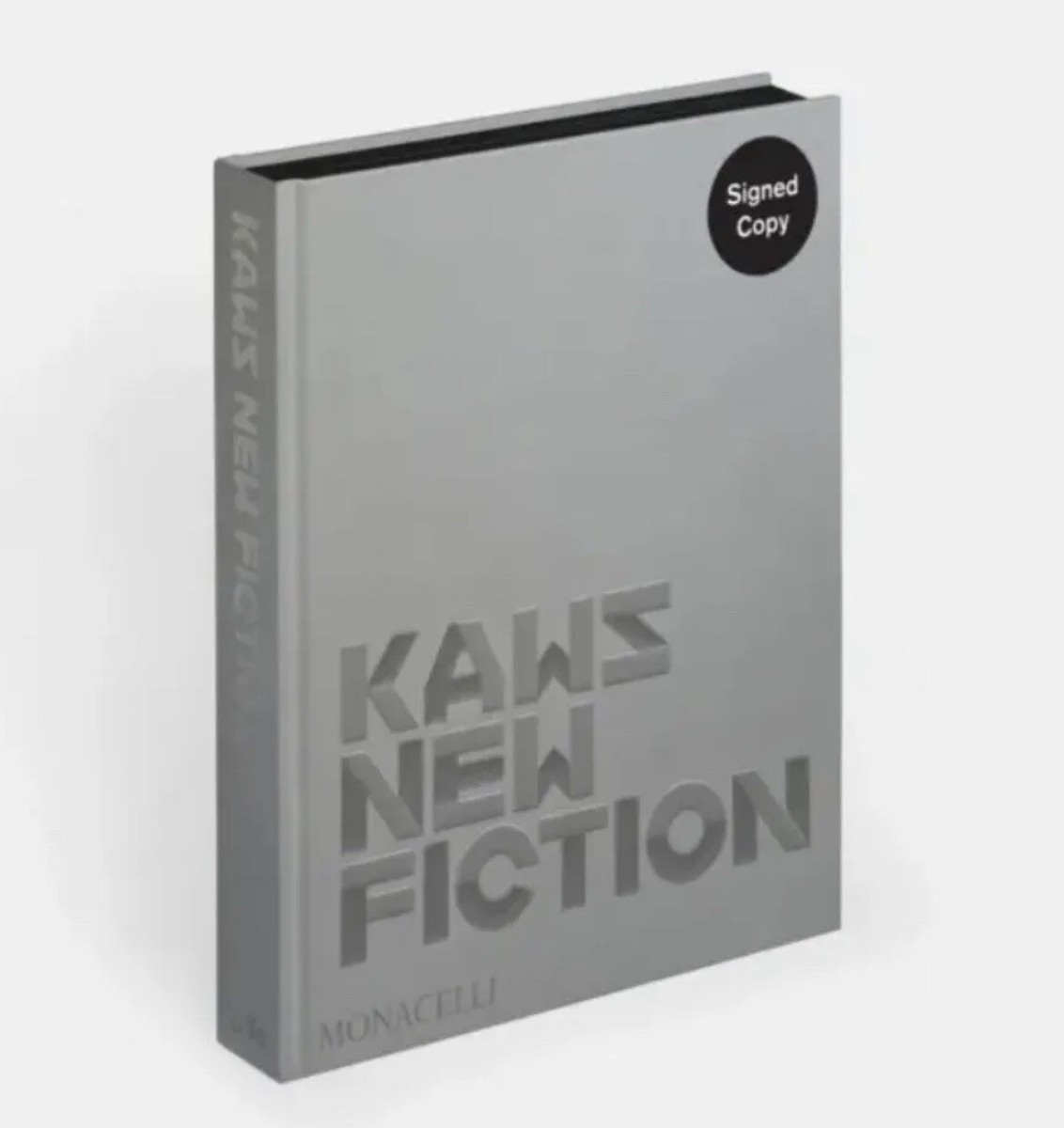 Kaws New Fiction Hardcover Book SIGNED Limited Edition Phaidon
