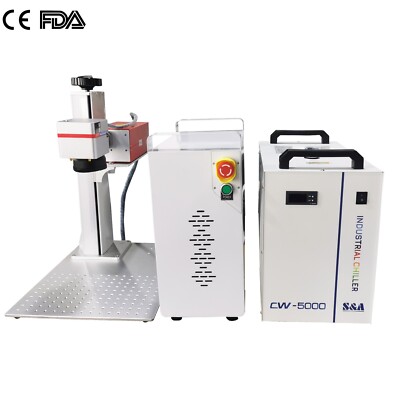 NEW 10W UV Laser Marking Machine JPT UV Laser Engraver 355nm S &A Cool Chiller
