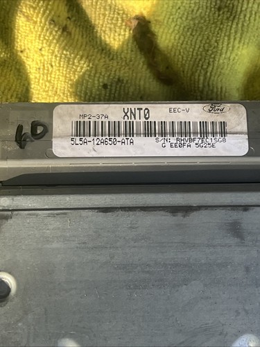 5L5A-12A650-ATA ecm ecu computer 2005 Ford Ranger (60) - Picture 2 of 3