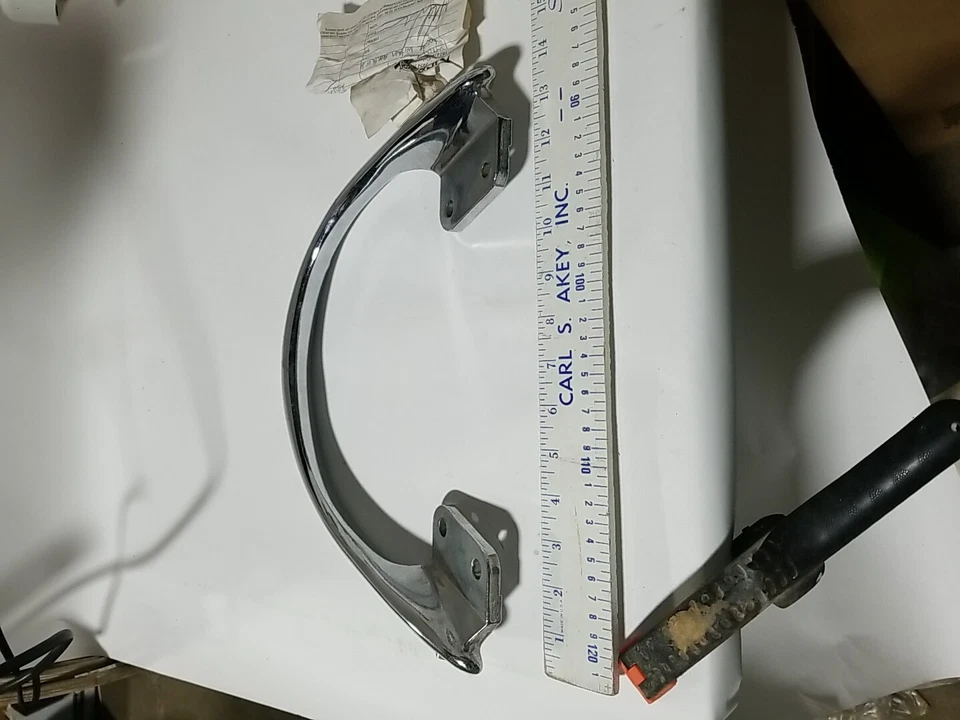 Suzuki GSX1300R Hayabusa CROMO riel de agarre barra de pasajeros manija de pasajero Foto 4 de 4