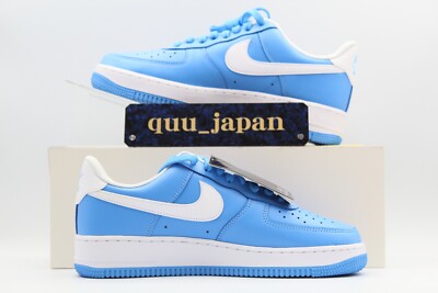 Size 11 - Nike Air Force 1 '07 University Blue White for sale