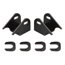 2x Front Lower Control Arm Brackets Axle Side Mount Bracket For Jeep TJ XJ ZJ MJ