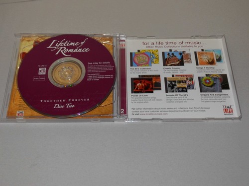 LIFETIME OF ROMANCE TOGETHER FOREVER / 2 CD'S / TIME LIFE TL LRS/12 - Picture 3 of 4