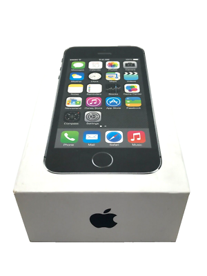Apple iPhone 5s BOX ONLY 32gb SPACE GRAY W/SPEAKERS | eBay