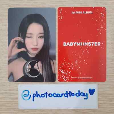 BABYMONSTER SHEESH DRIP アルバム 4セット トレカ付 BABYMONSTER ファーストフルアルバム『DRIP』2024年11月リリース