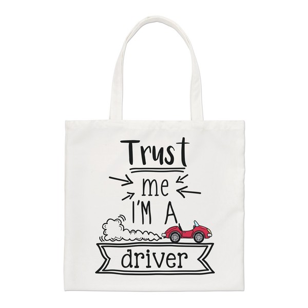 Trust Me I'm A Fahrer Regular Tragetasche Lieblings Beste Lustiger Witz Shopper-image