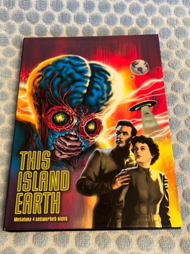 This Island Earth Limited 3-Disc Mediabook Blu-ray/DVD/Soundtrack-CD OoP !RAR! - Picture 1 of 12