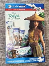 Crest  Oral-B Kids Disney's Raya Holiday Set Gift Pack with 2 Toothbrushes