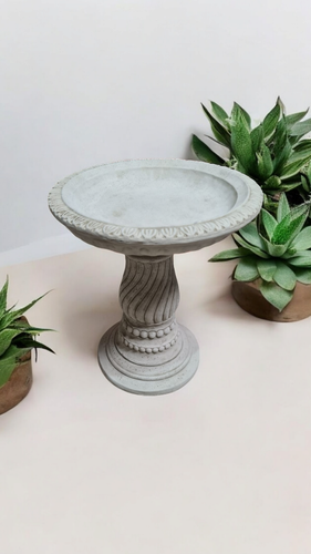Latex and Fibreglass Twist Bird Bath | eBay UK