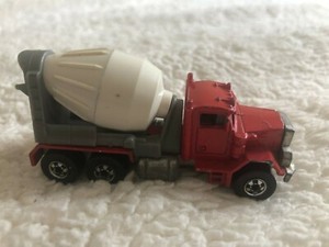 hot wheels peterbilt cement truck 1979