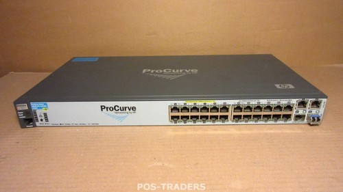 HP J9086A 2610-24/12PWR ProCurve Switch 24x 10/100 + 2x GB+ 2 SFP INCL 1X SFP - 第 1/3 張圖片