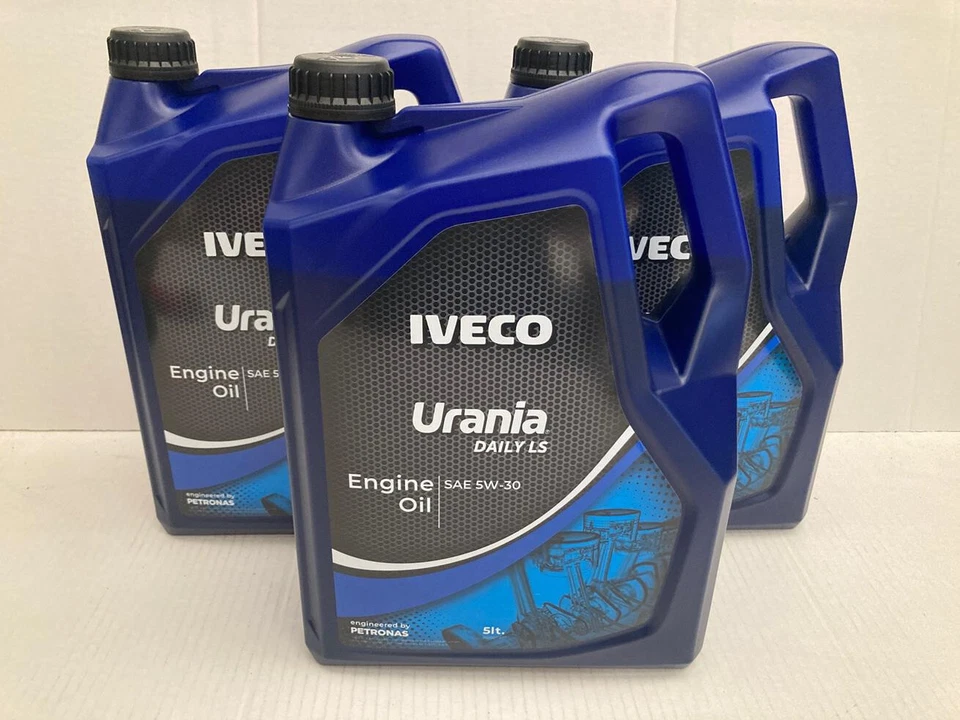 PETRONAS URANIA 9,33 €/l Iveco Urania Daily LS 5W-30 3 x 5 Ltr aceite de motor para Iveco CTR-No. 1510.D09