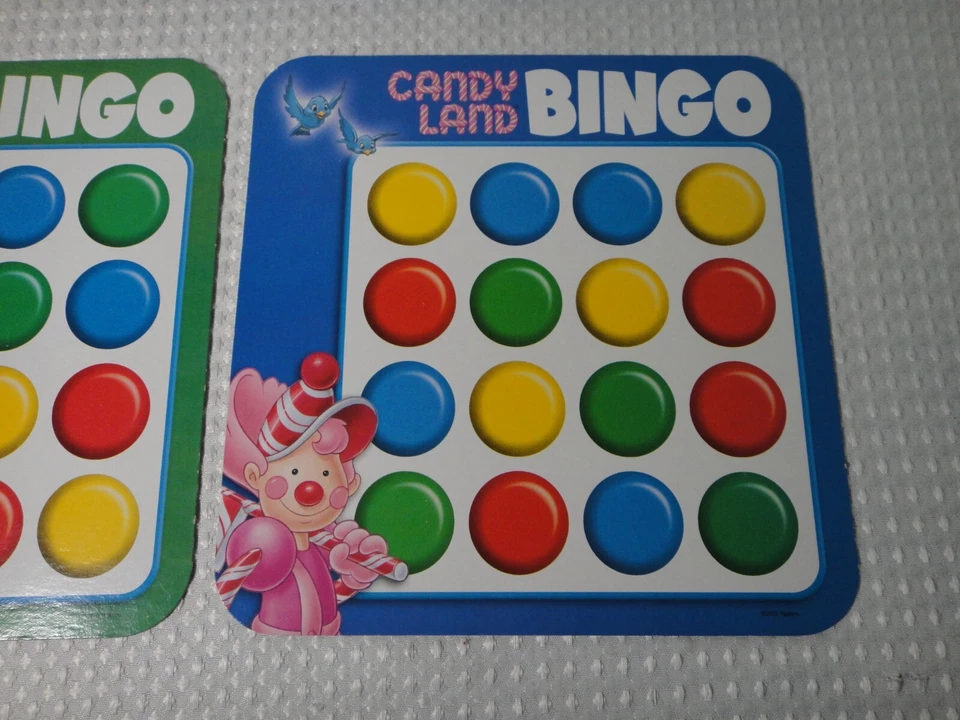 2002 Milton Bradley Candy Land Bingo Replacement Parts Pieces Cardboard Cards - Image 3 of 4