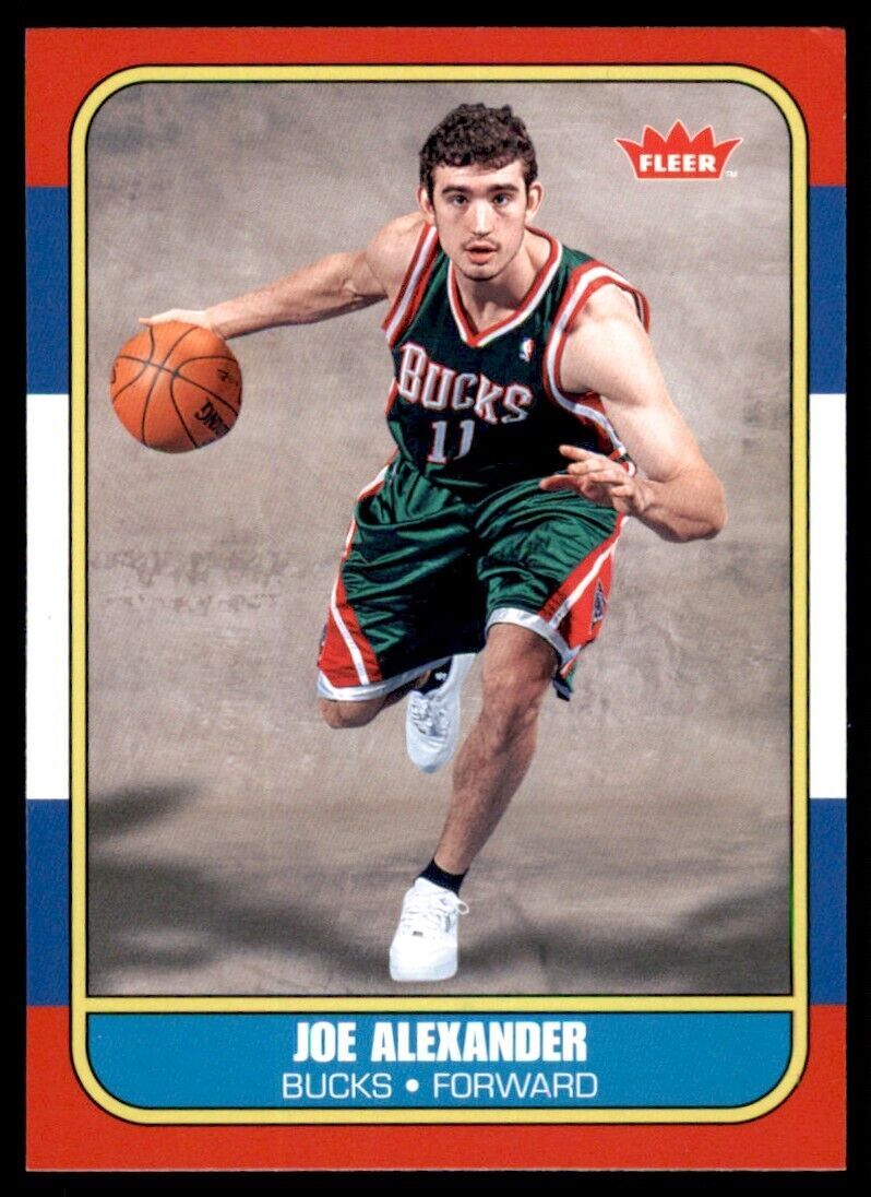 2008-09 Fleer 1986-87 Rookies #86R-169 Joe Alexander – Bucks | eBay