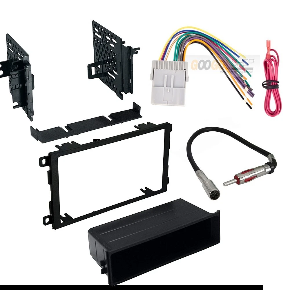 Double Din Radio Install Dash Kit Wiring Harness For 2003-2006