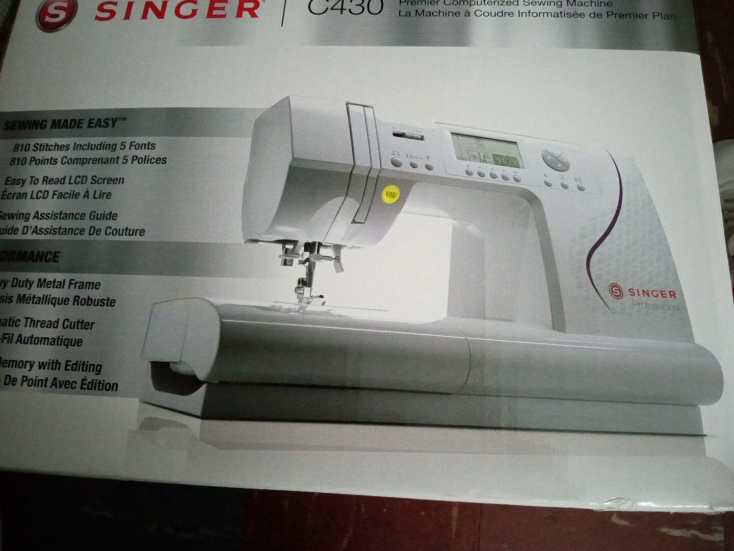 Singer C430 Computerized Sewing Machine eBay