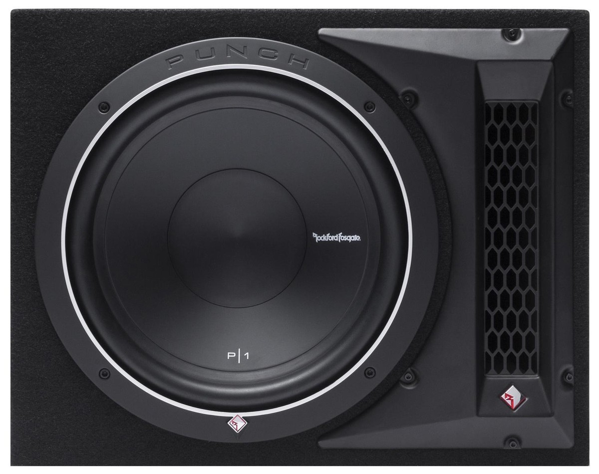 Rockford Fosgate P1-1X12 Subwoofer Bass Reflex Box Punch P1 30cm