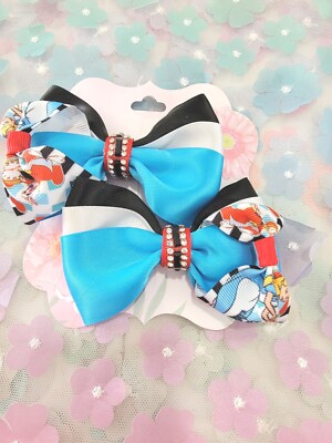 2 Pcs in Pairs 3'' Boutique Hair Bows Clips Accessories For Girls Toddlers Kids.