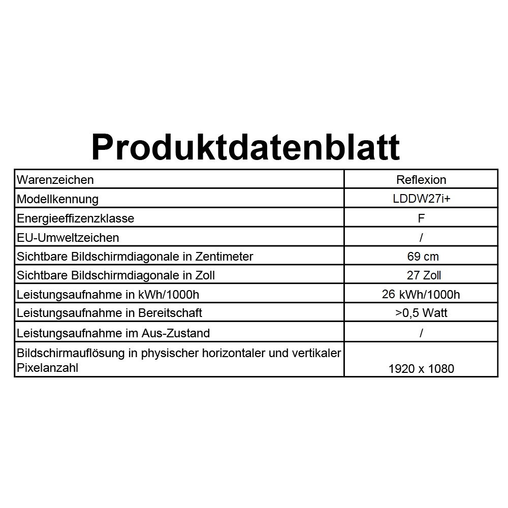 Thumbnail - Reflexion Lddw27i+ Led Smart Tv Mit Dvd, Dvb-s2 /c/t2 Für 12v/24v U.