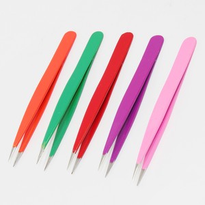 Women Professional Fine Needle Tweezers Eyebrows Ingrown Hair