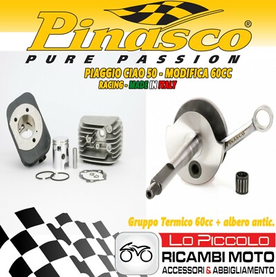 Black Thermal Group Pinasco 60 Advanced Engine Shaft