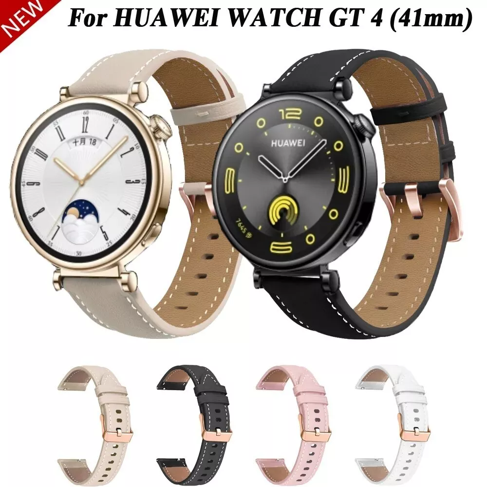 Für Huawei Watch Armband GT4 GT 4 41mm Sport Leder Strap Garmin Venu 3S 4S  18mm