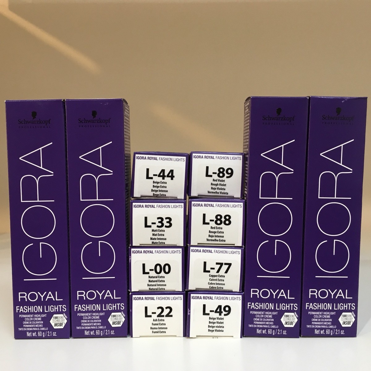 Schwarzkopf Igora Royal Fashion Lights permanent highlight hair