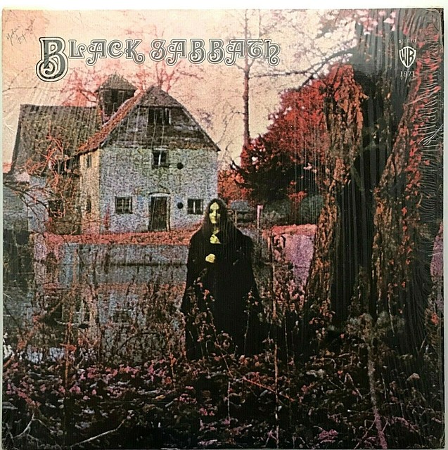 BLACK SABBATH "Black Sabbath" Debut Vinyl LP 1976'78 US