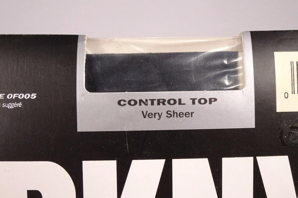 Pantimedias transparentes DKNY "Control Top muy transparentes" / Color "Infinity" / Talla alta / Nuevas con etiquetas Foto 3 de 4
