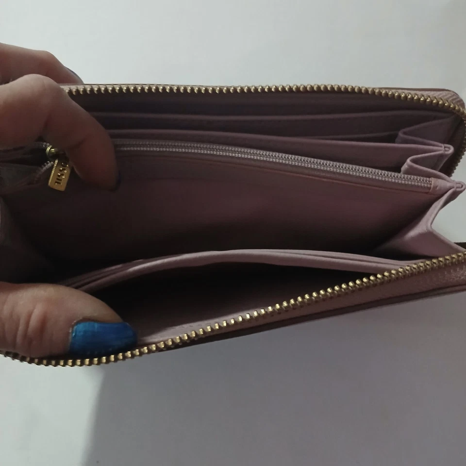 Fossil Ladies Party Unicorn Zip Around Multi Compartment Wallet Purse - Image 4 of 4