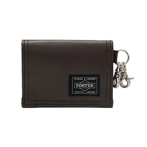 Estuche para monedas Yoshida & Co. PORTER estilo libre 707-08230 marrón NUEVO hecho en Japón - Imagen 1 de 9